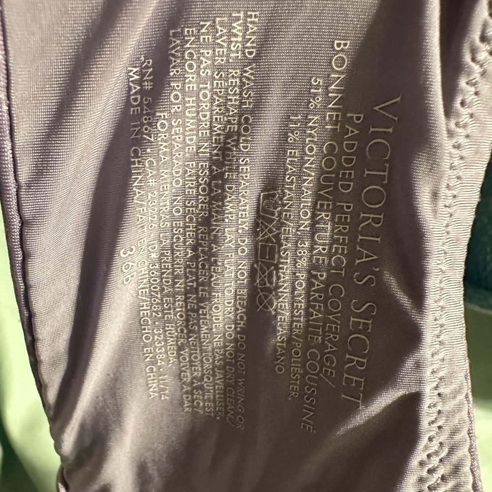 Victoria’s Secret Purple Bra - Picture 2 of 2